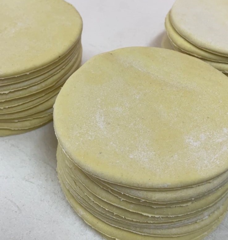 Masas de sopaipillas de Deli Huapi